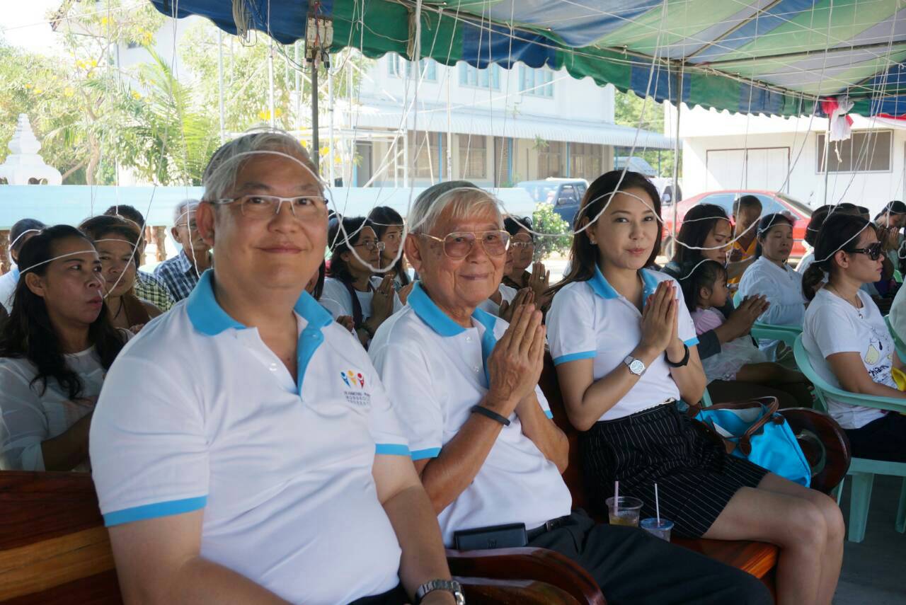 พิธีหล่อพระประธานอุโบสถ ณ วัดหมกแถว อุทัยธานี 29 มีนาคม 2558