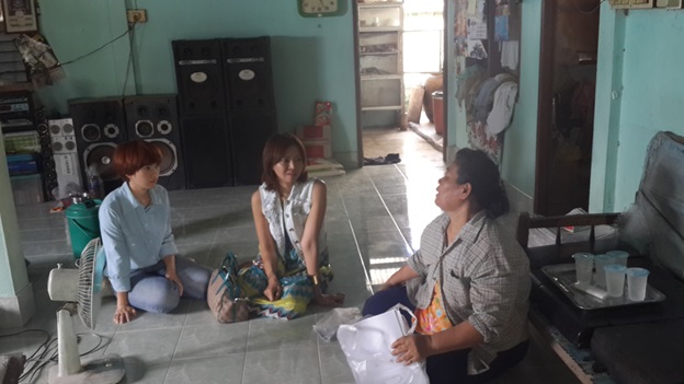 โครงการสนับสนุนหญิงด้อยโอกาส คนป่วย คนชรา
