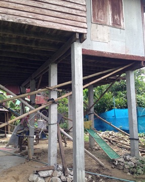 โครงการช่วยเหลือผู้ประสบภัยแผ่นดินไหว จังหวัดเชียงราย  นายสมร บุญส่ง