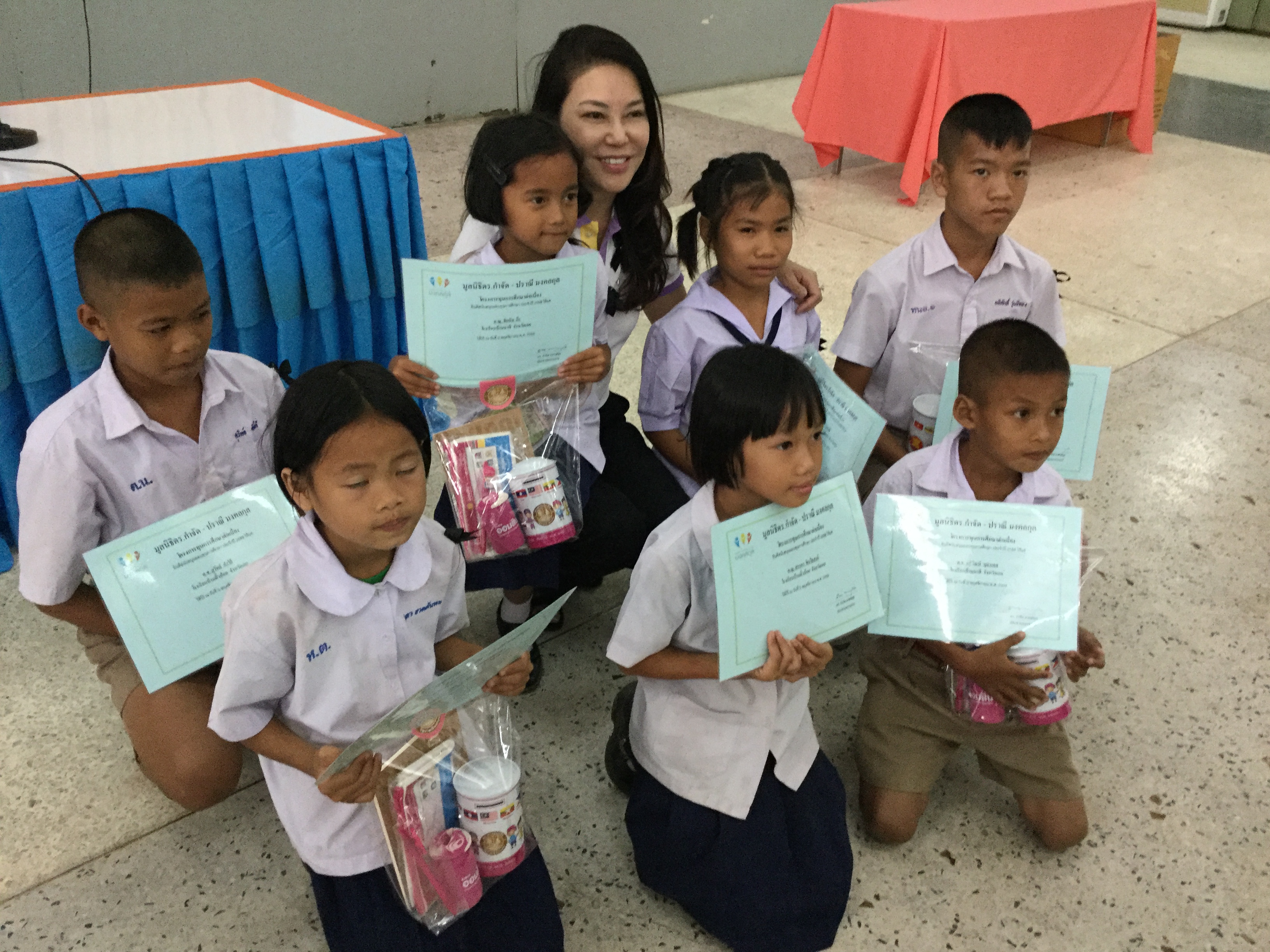 จังหวัดเลย: พิธีมอบทุนการศึกษา โครงการทุนการศึกษาต่อเนื่อง